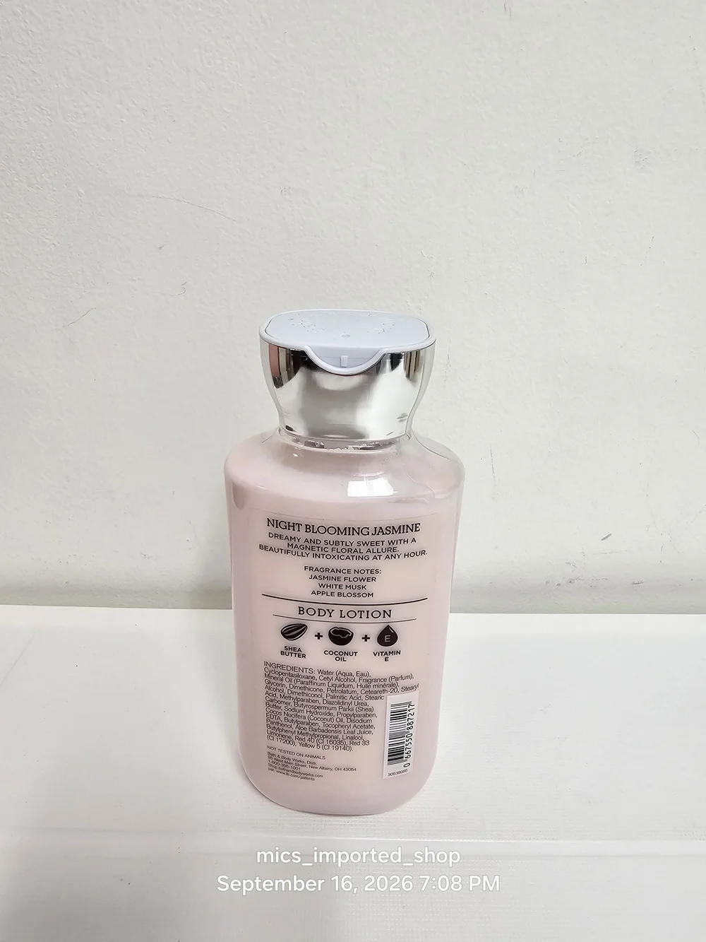 Bath & Body Works Night Blooming Jasmine Body Lotion - Pink